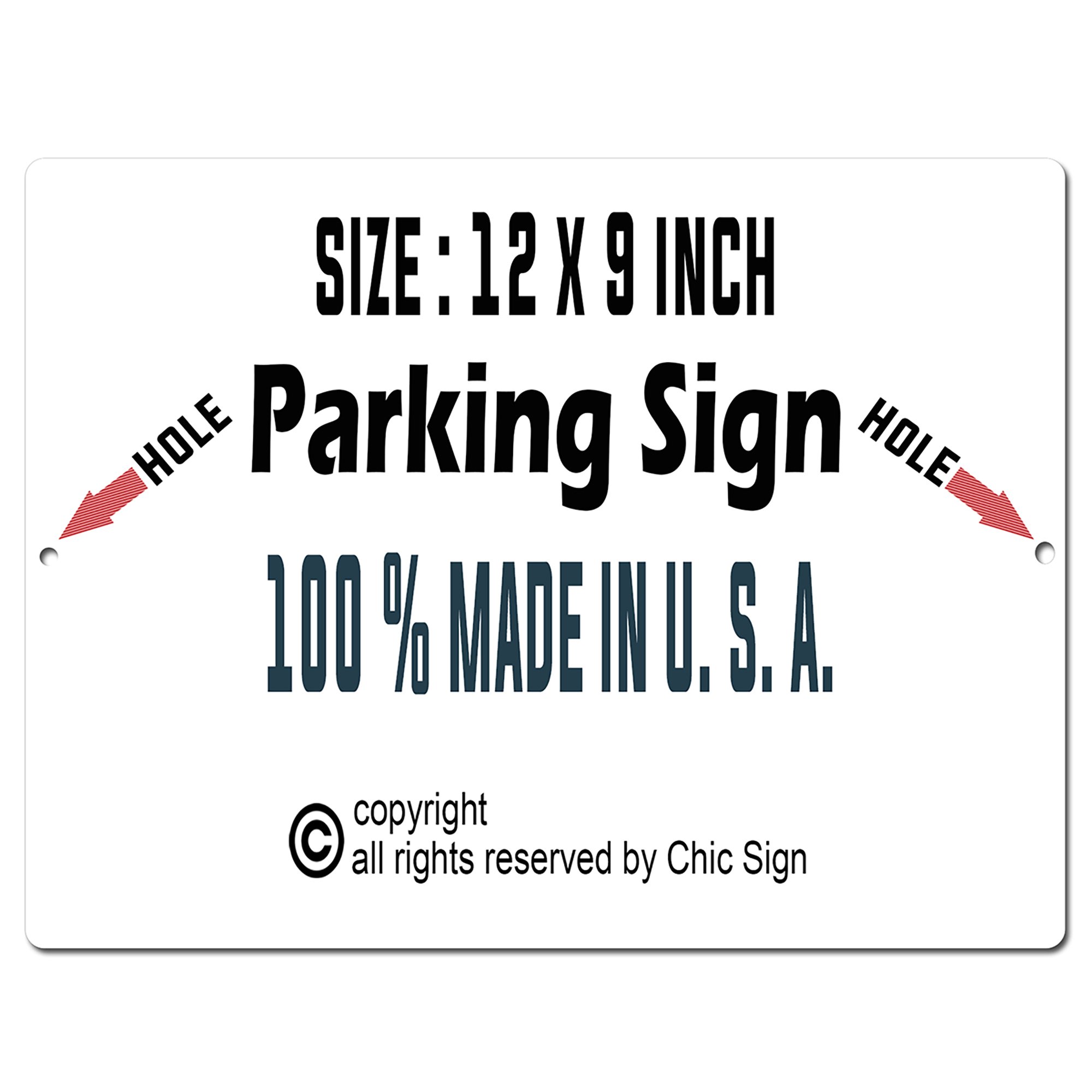 Custom Name's Warning Garage Sign PP-4263 — Chic Sign