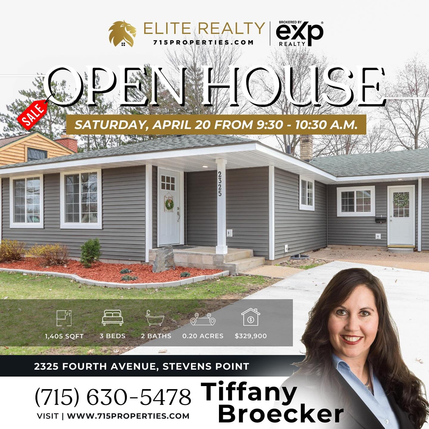 ✨ New Listing Open House ✨ Saturday, April 20 from 9:30 - 10:30 a.m. Absolutely Gorgeous 3bd/2ba&hellip;NEW 2024 CONSTRUCTION TRANSFORMATION!!! DESIRED LOCATION&hellip;ONLY 1 BLOCK from UWSP andAspirus Hospital!!! &ldquo;New construction&rdquo; among