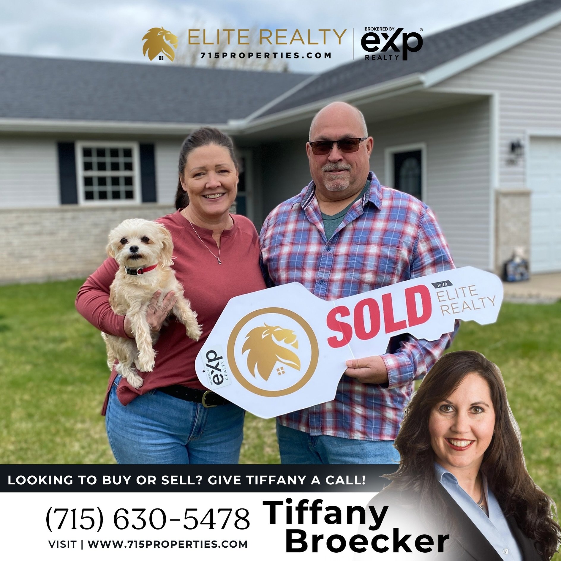 From the first showing to the Sold photos, it has been an amazing journey. Thanks for all the fun...more to come! It was a pleasure doing business with you!!! 🏡 Are you considering buying or selling?📱 Call Tiffany (715) 630-5478 #EliteRealtyTeam #S