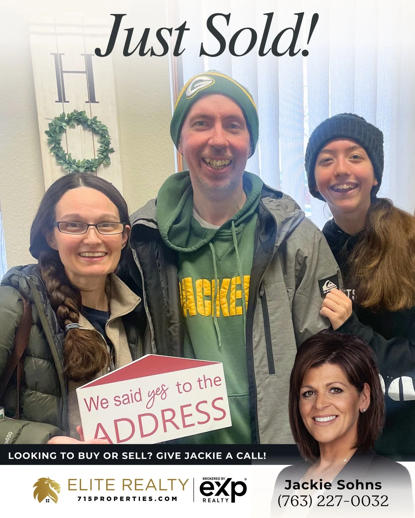 Congratulations to Jackie&rsquo;s buyers on their brand new home purchase!!! Such a wonderful home for a wonderful couple! 🏡 Are you considering buying or selling?📱Call Jackie (763) 227-0032 #EliteRealtyTeam #Sold