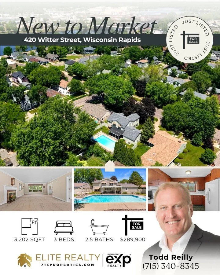 ✨New to Market Open House this Sunday, May 31 from 1:30&ndash;2:30 p.m.&nbsp;&nbsp;Hosted by Tiffany Broecker✨ Be one of the first to see this English Vintage Elegance Meets Spacious Living &amp; Summer Fun with a Private In-Ground Pool Retreat. One 