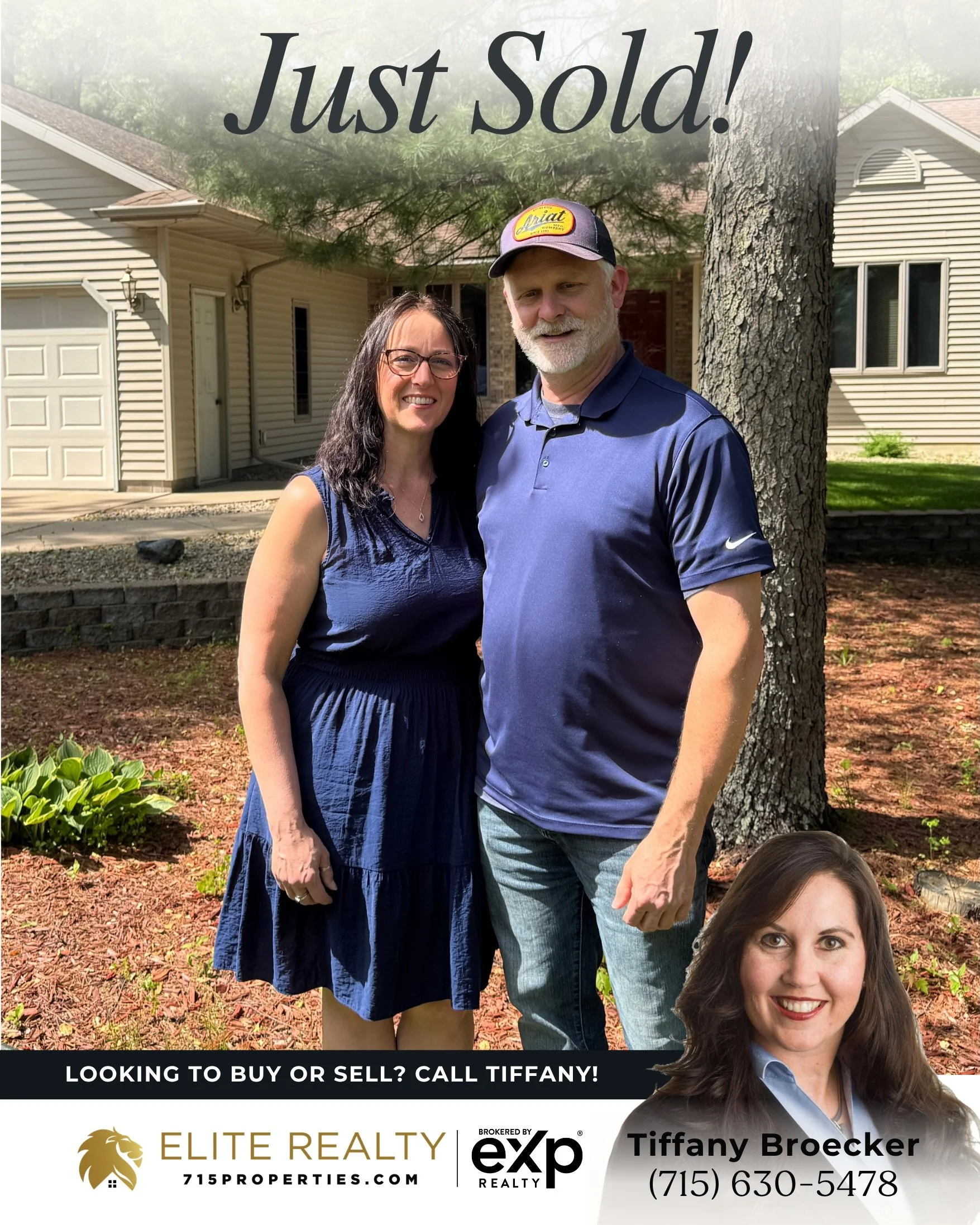&ldquo;Congratulations on this big day&hellip;the next chapter in your beautiful life!&nbsp;Thanks for letting me share part of your story!&rdquo;- Tiffany 

Congratulations to Tiffany&rsquo;s buyers on a successful closing 😀🏡 Are you considering b