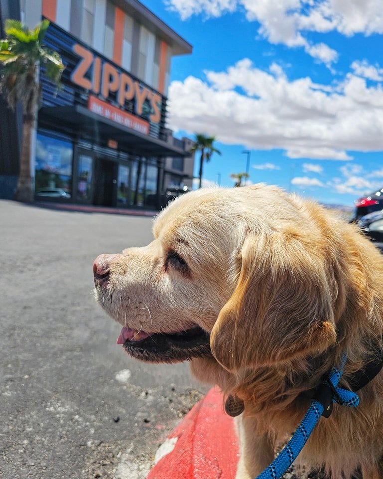 Getting a bite to eat before we head back to the ranch.  It's about a 9 hour drive..Las Vegas to Sacramento airport (to return the rental car).

Still deciding to take 5 North or go up 395?  Thoughts?