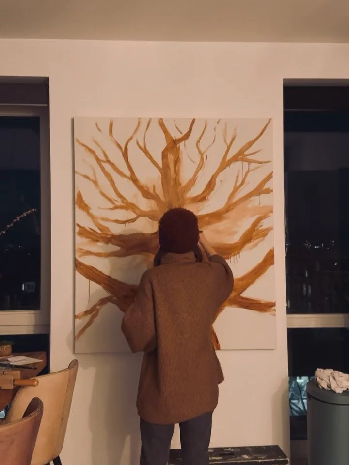 You cannot rush what is not ready to flow. 🌳

This piece has been one of my biggest challenges so far.

It was commissioned last July. There are a few logistical reasons why it has taken this long, but the most honest one is this: I couldn&rsquo;t g