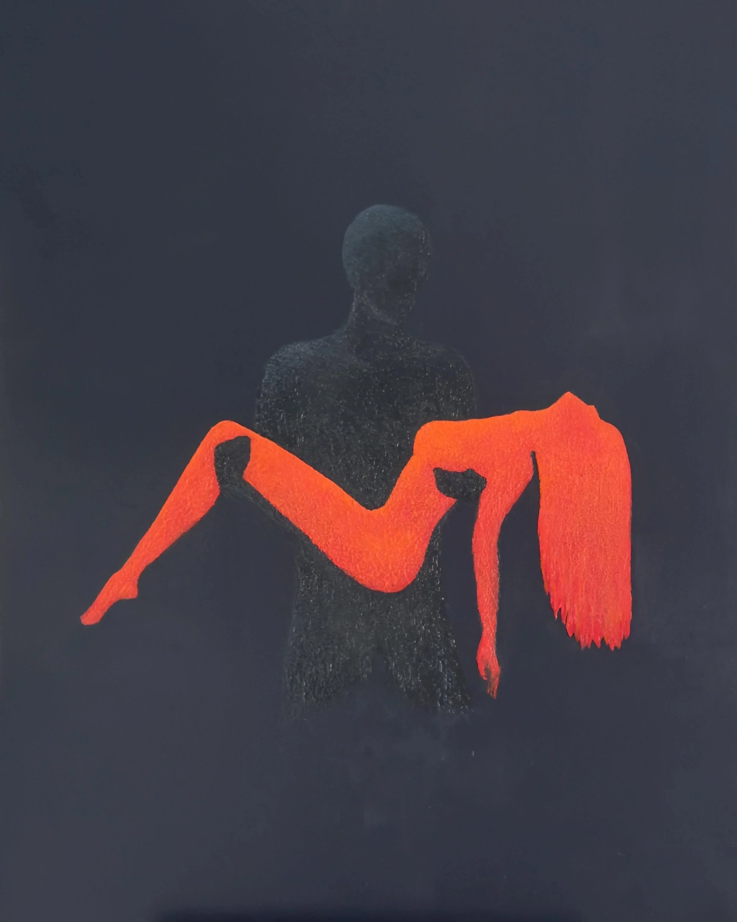 Thank you Bruderherz and @wordsby.a for giving me the inspiration to paint this piece 🤍

Paradox of love found its home with an inspiring woman and will serve as her reminder to stay true to herself.
Thank you @mihacovatariu . I love the feeling whe