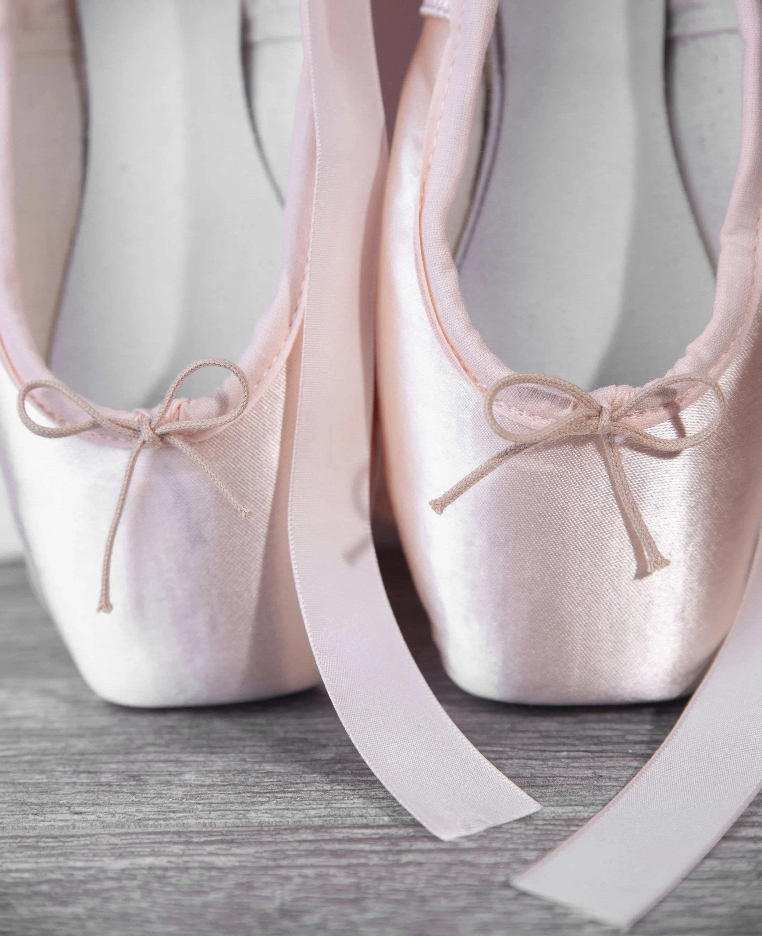 “First Pointe”: Ballet Pointe Shoes Fine Art Print