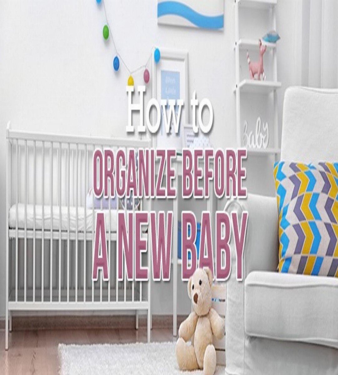 When you're expecting, it's easy to feel overwhelmed by all the things you need to do to prepare for your new baby. 

Here are some tips 📝 from organization experts to share all you need to know to tackle the most important home projects before yo