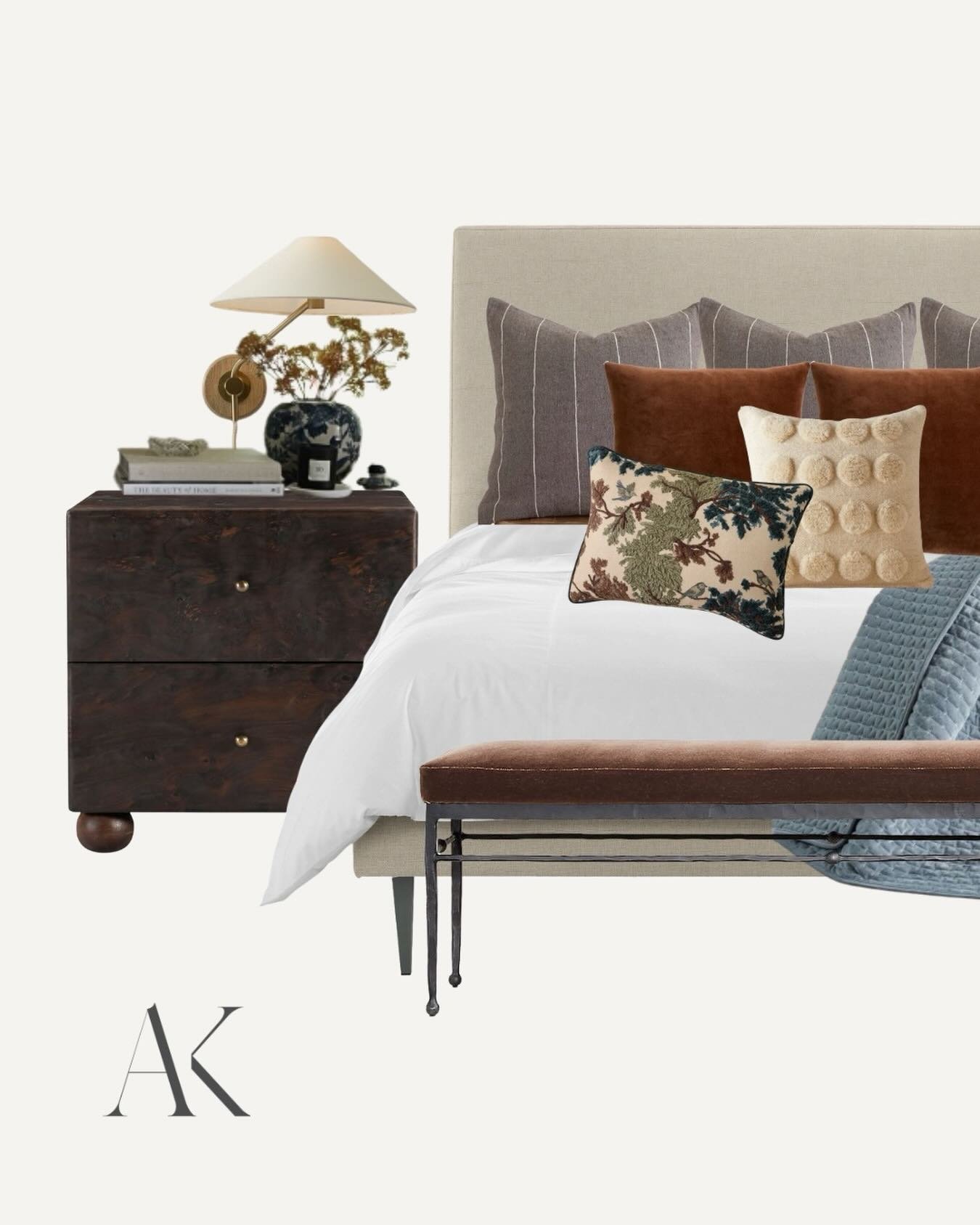 Designed for the season&rsquo;s quieter moments. Rest deserves intention, too. 🤍 #AKDSOakPark