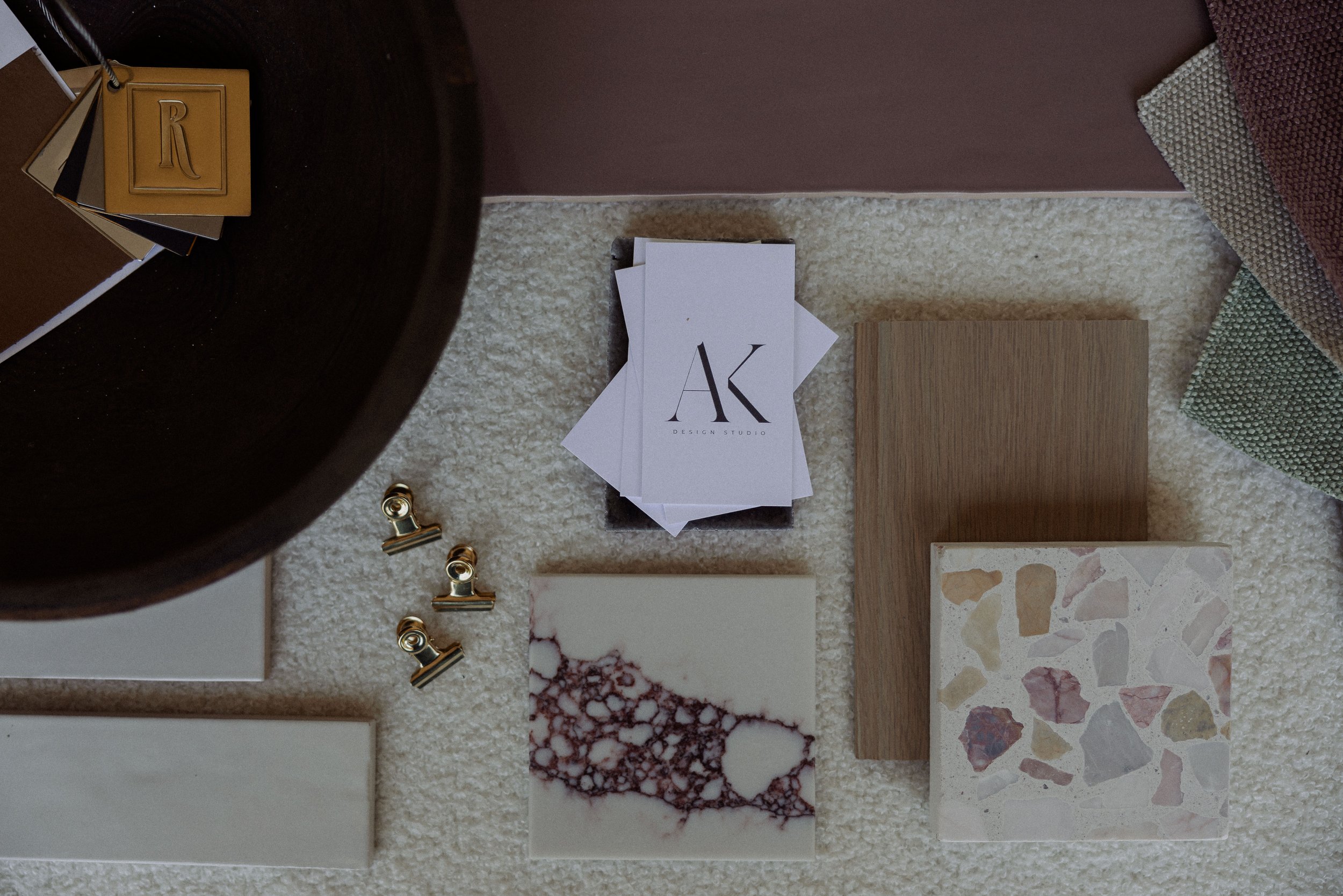 interior design, residential design, material board, iowa designer