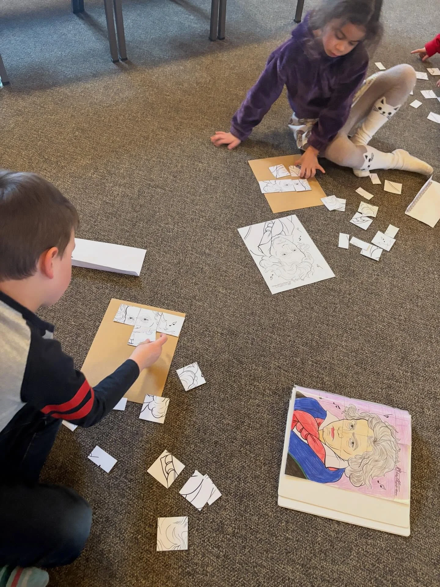 Learning about our composer-of-the-semester in children&rsquo;s choirs today! 

Ask your choir child about Beethoven after rehearsal that!