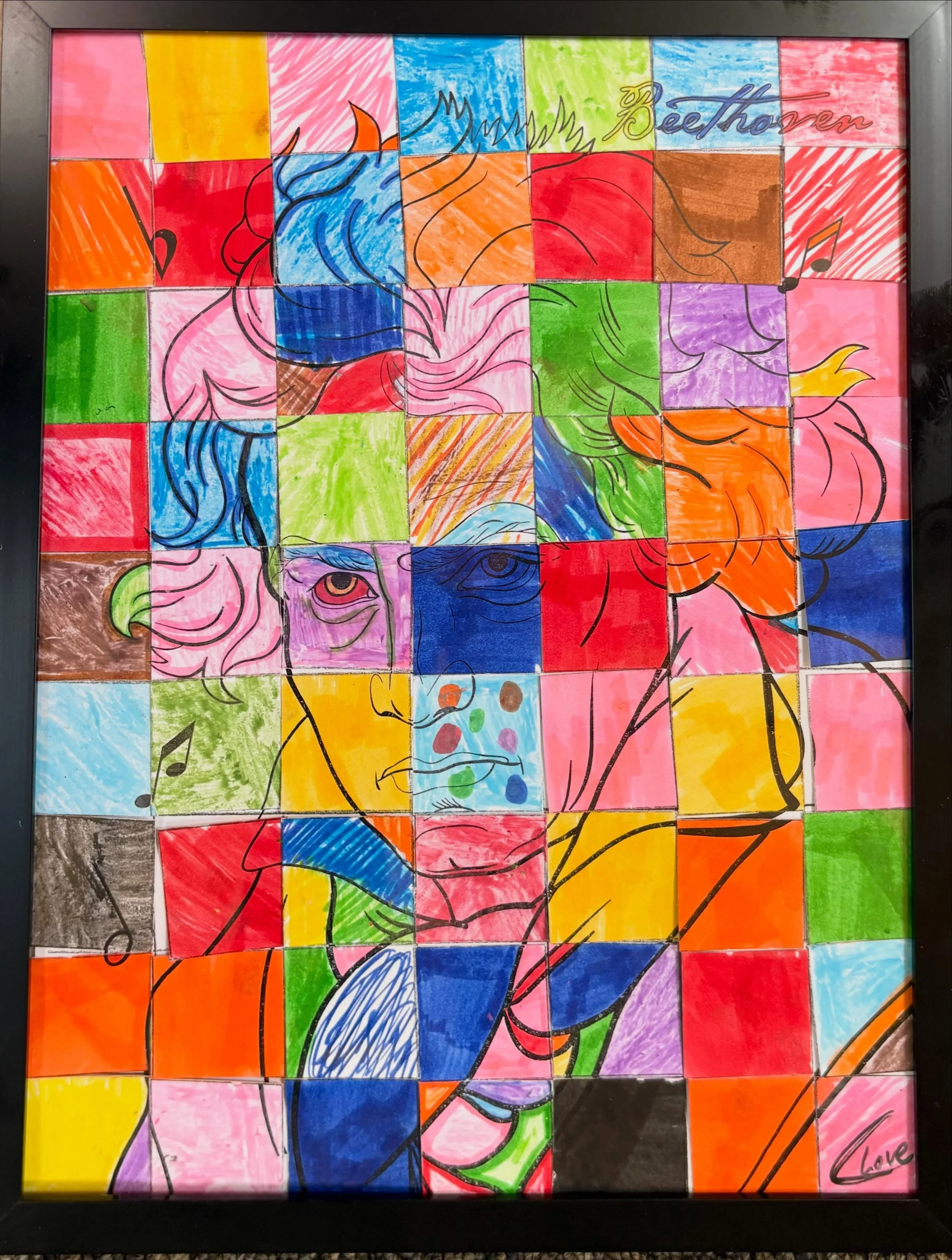 Our children&rsquo;s choirs have been working hard on their study of Beethoven this semester. Join us at 2:00 for their spring concert, and enjoy their art showcase.

All these pieces are on silent auction as a fundraiser for the children&rsquo;s cho