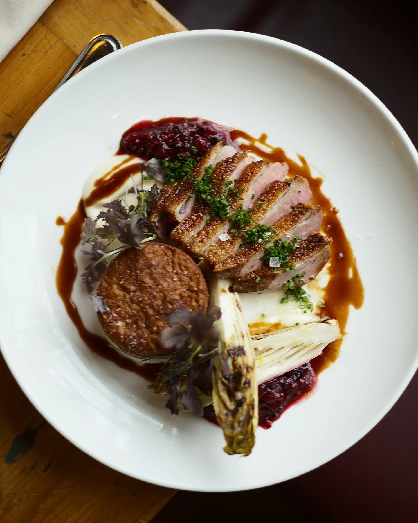 The taste of the season!  Our fall menu has new dishes being added weekly.  Make your reservation to discover what&rsquo;s new! 🍽️
