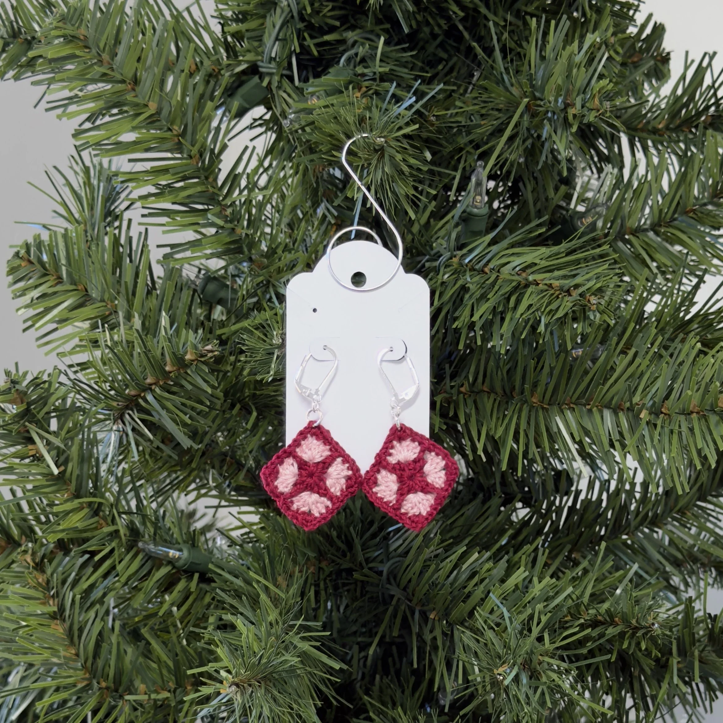 Mini Granny Square Earrings