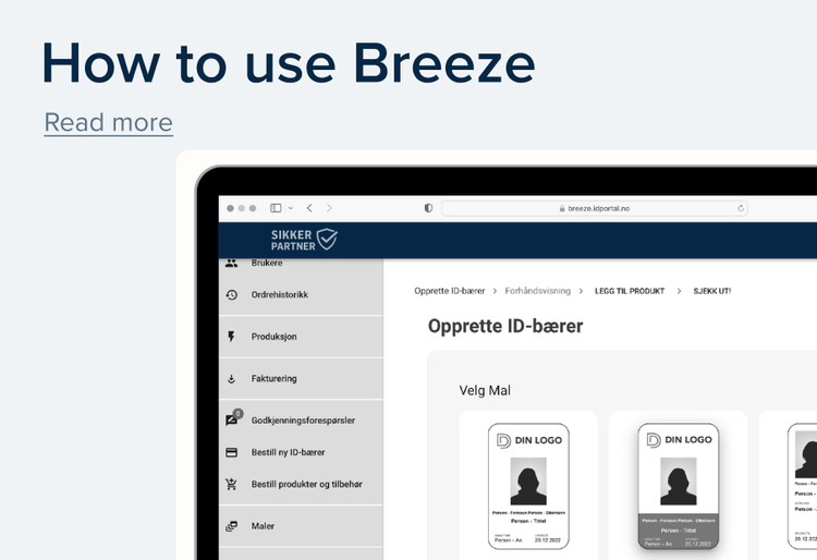 Support - Breeze ID — Breeze | secure identities