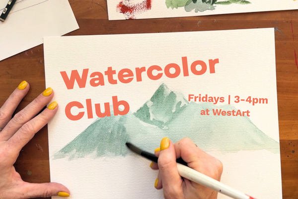 Watercolor Club at West Art