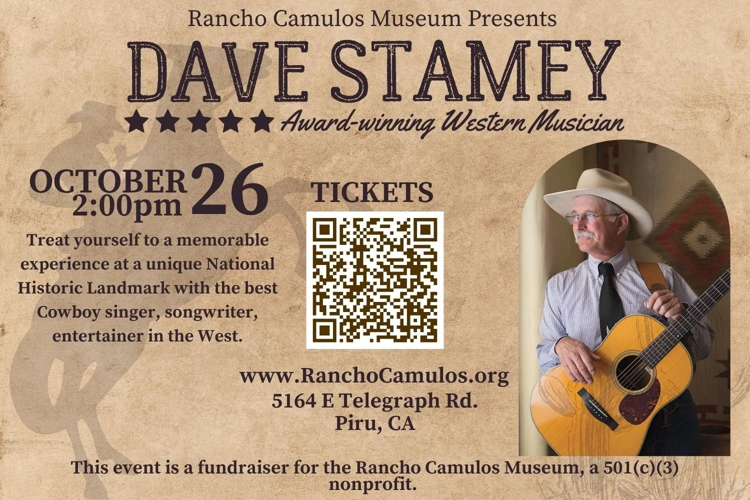 Dave Stamey in Concert