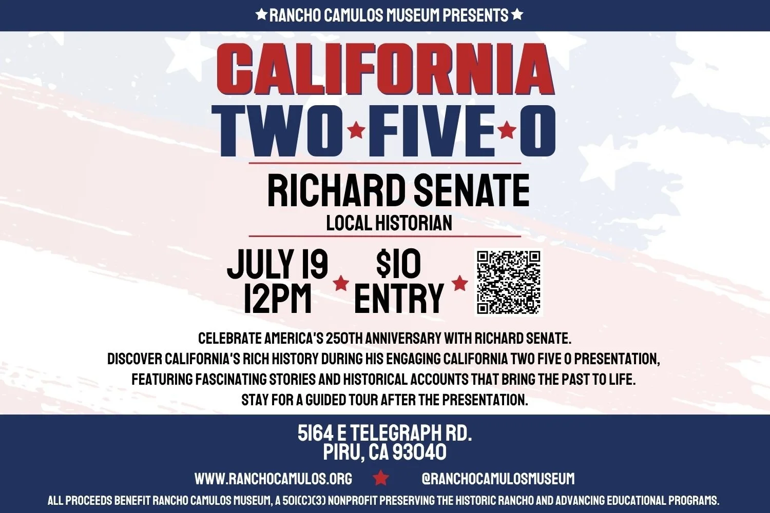 Richard Senate: California Five O