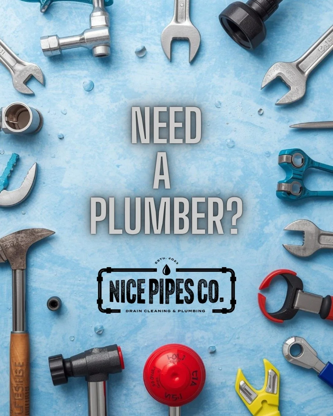 🚿 Need a plumber? We&rsquo;ve got you covered! 👨&zwj;🔧

From leaky taps to clogged drains and sewer cleanouts, Nice Pipes is your go-to local plumber. 🛠️

Locally owned and family operated, we take pride in honest work, fair prices, and friendly 