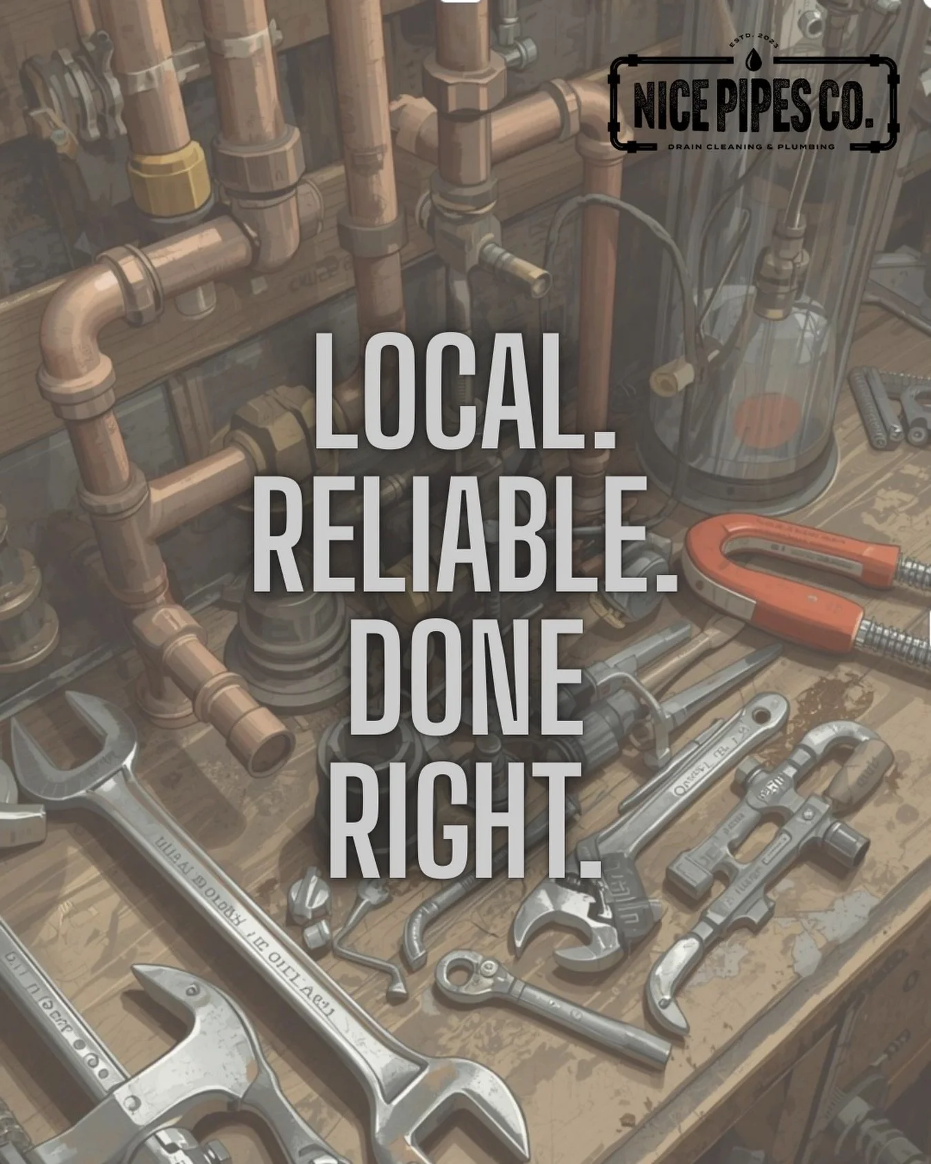 🏠 Local. Reliable. Done Right.
 Nice Pipes Co. is a family-owned Saskatoon plumbing and drain cleaning business built on honest service and quality work 💪

Clogged drain? Leak? Plumbing upgrade? We&rsquo;ve got you covered 🔧💧

📞 Call Craig direc