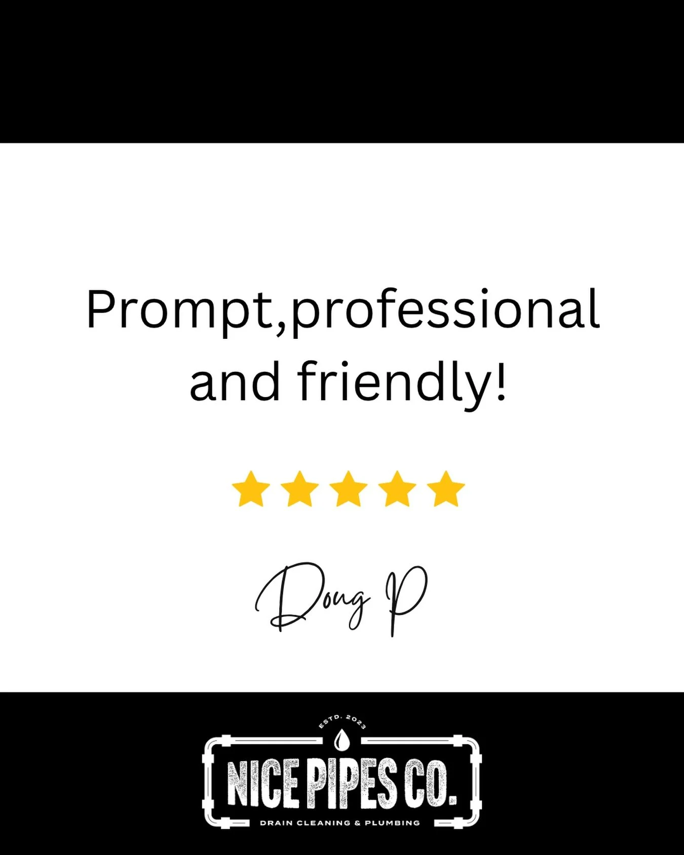 🚿 Big thanks to Doug for the awesome review! 🙌

We truly appreciate you taking the time to share your experience with Nice Pipes Co. It means a lot &amp; helps other Saskatoon homeowners know they can count on us for reliable, honest plumbing servi