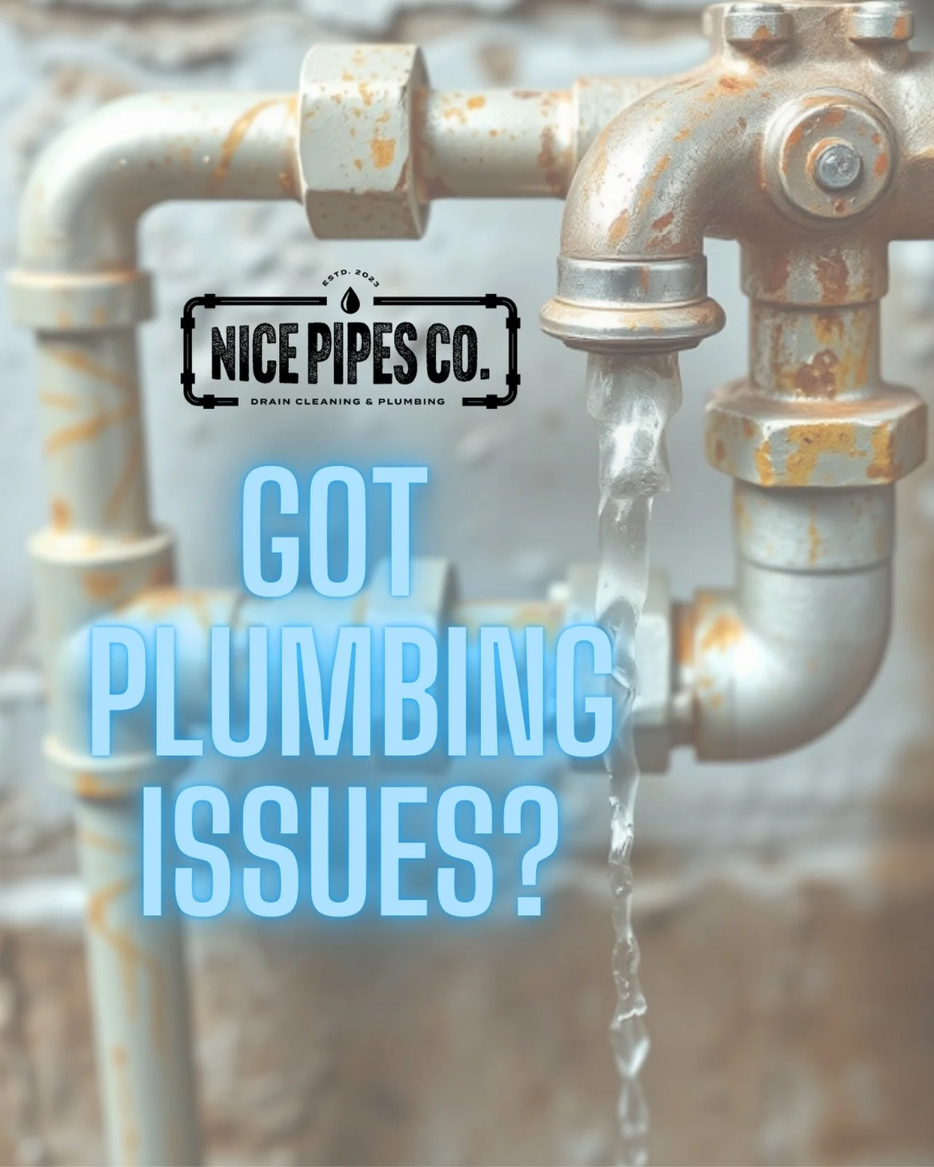 🚿🔧 Plumbing problems never show up at a &ldquo;good time&rdquo;&hellip; but that&rsquo;s where we come in.

Whether it&rsquo;s a clogged drain, leaky pipe, sewer backup, or no hot water, Nice Pipes has you covered. Fast, reliable, and done right th