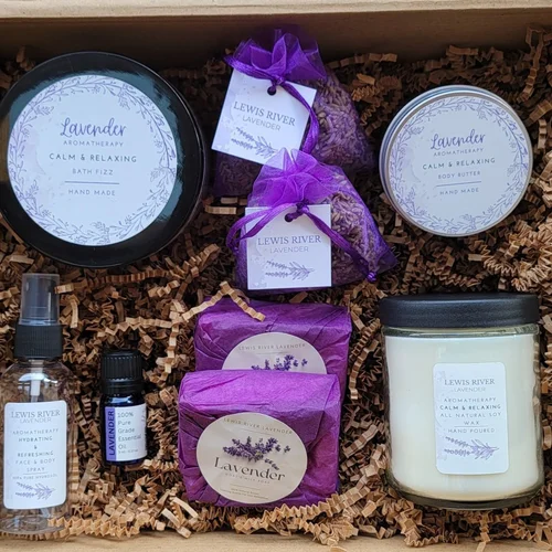 Lavender Spa Gift Box - Ultimate Relaxation Experience