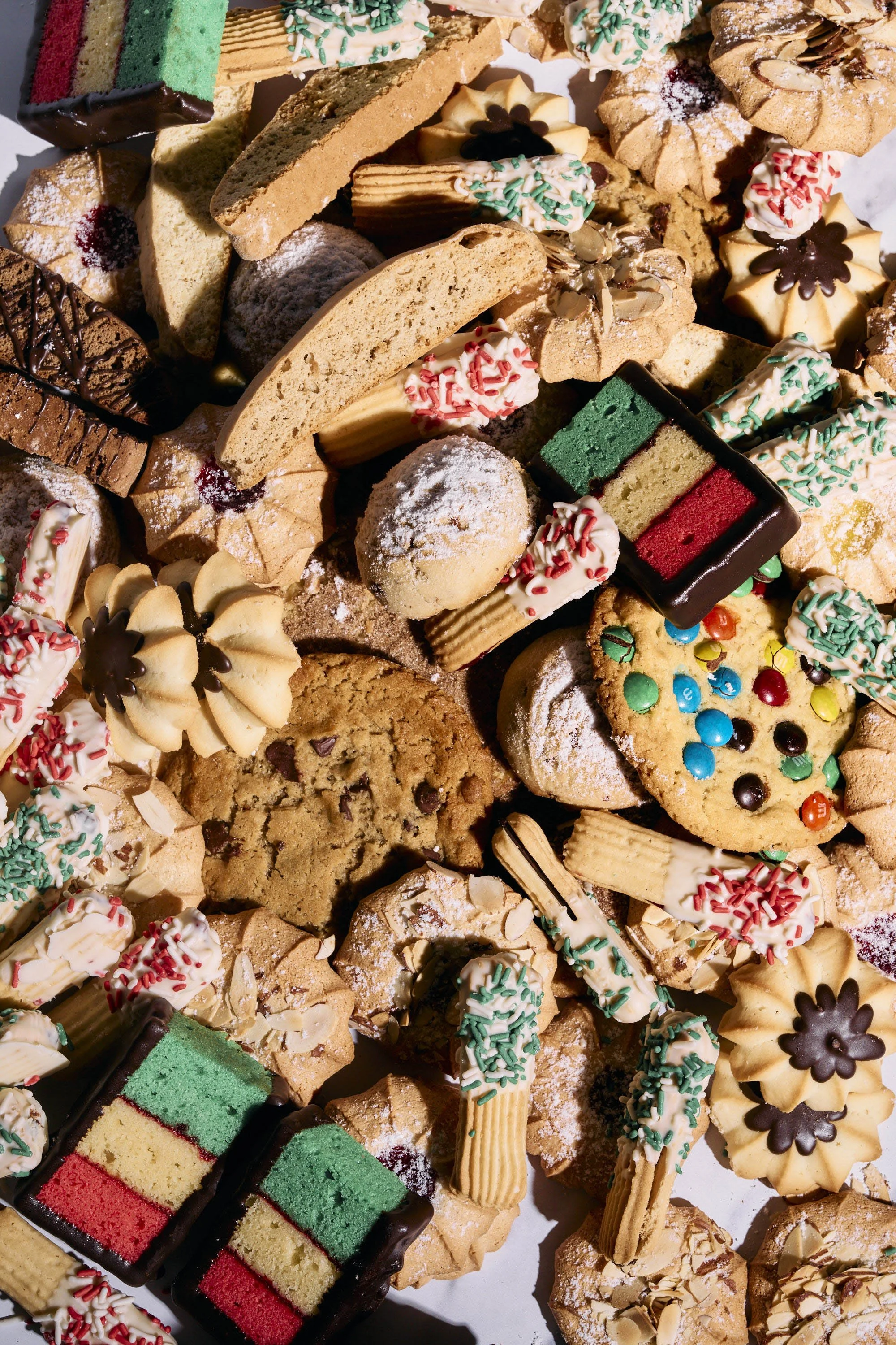 Denver food and restaurant menu photography, Italian cookies