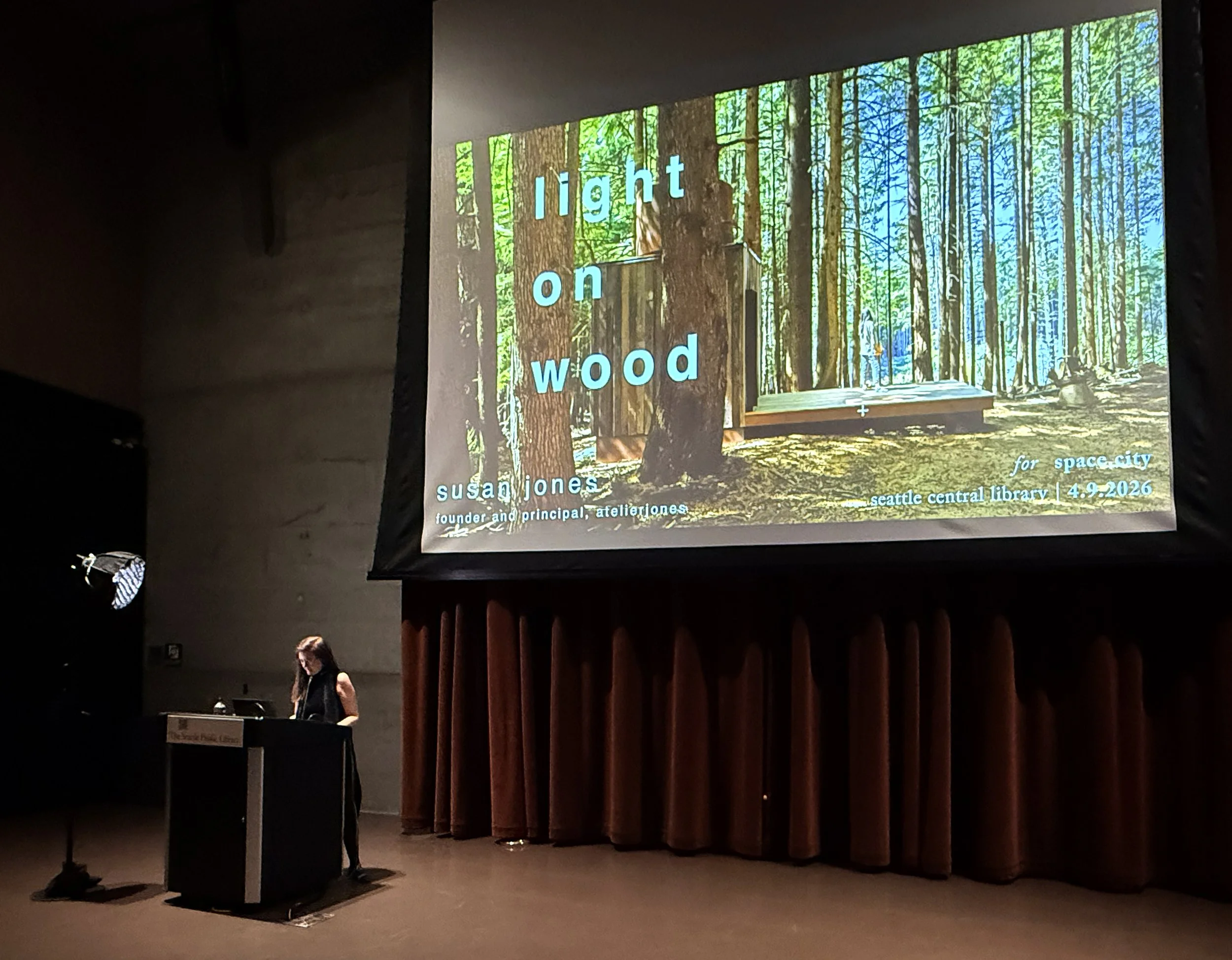 LIGHT ON WOOD