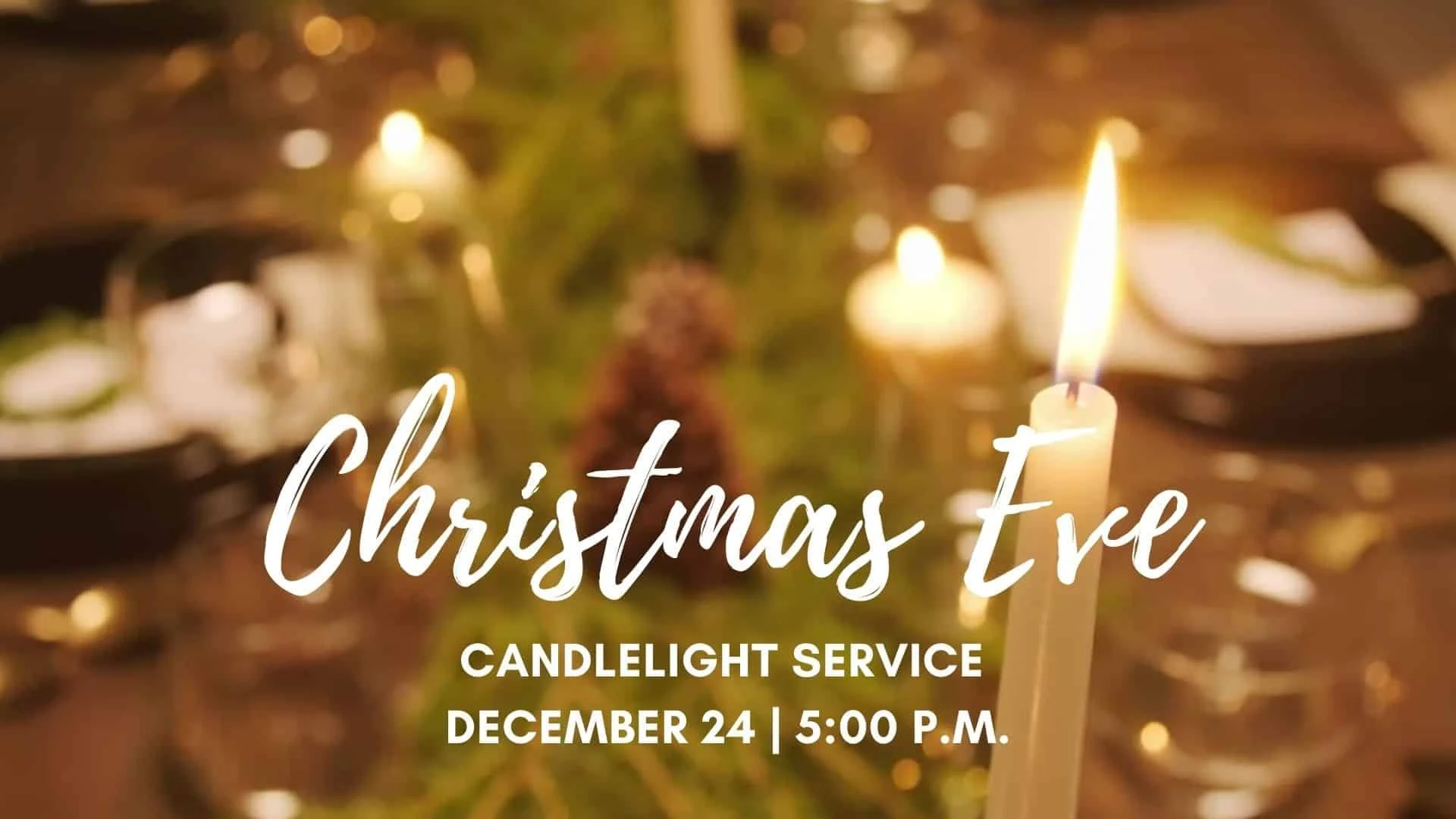 Christmas Eve Candlelight Service