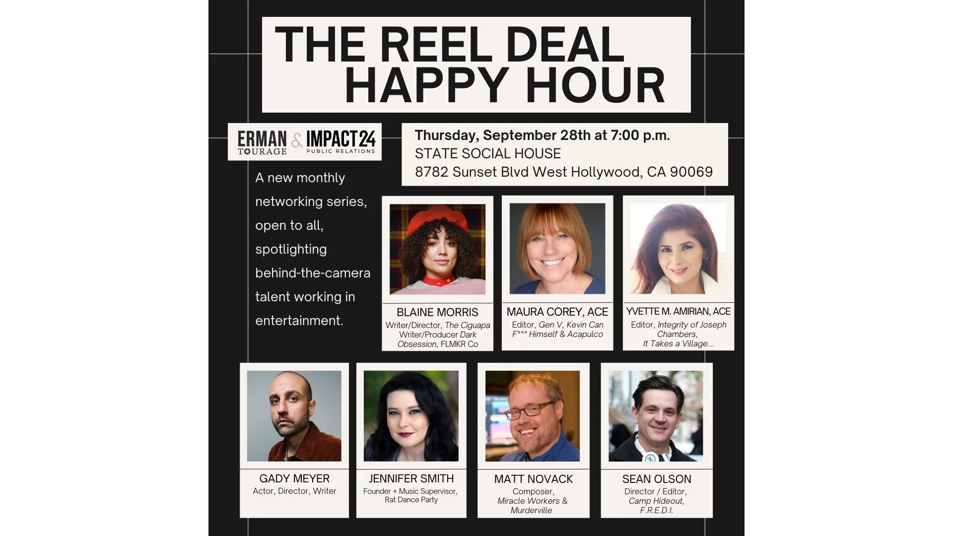 The Reel Deal Happy Hour