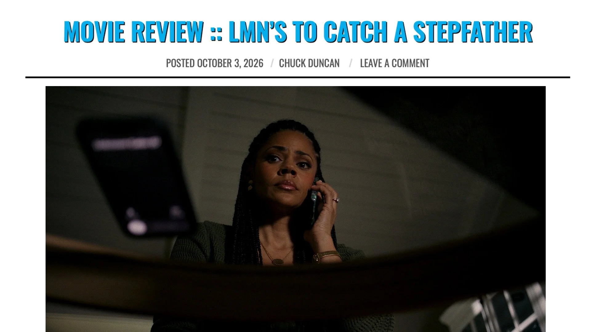 Movie Review - LMN’s To Catch a Stepfather