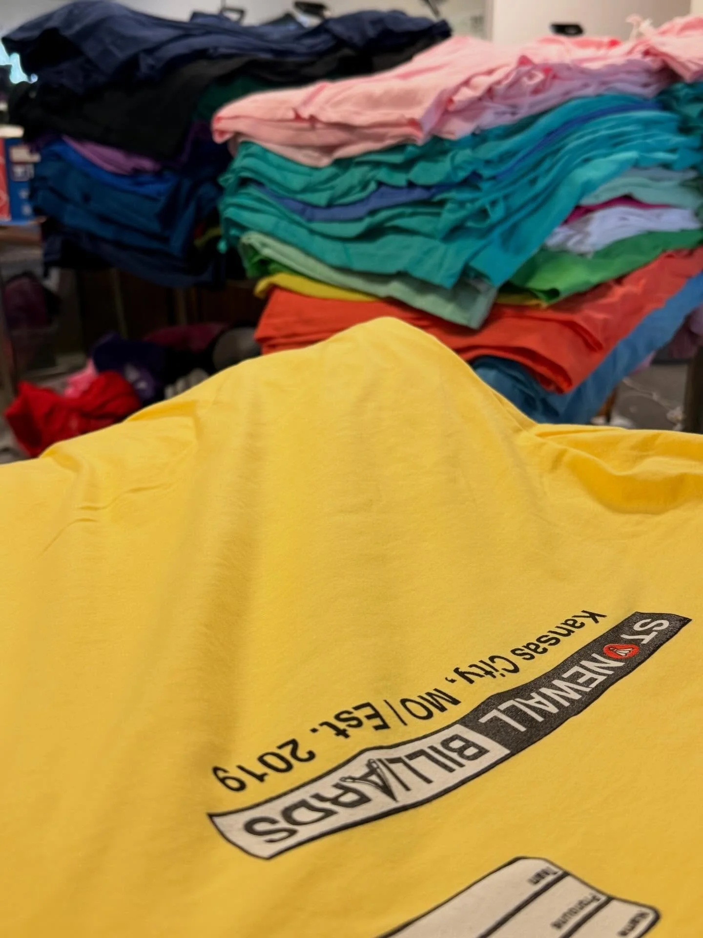 500+ shirts processing so we can take Christmas Eve/Day off with a clear mind 🤩🤩🤩 #kansascity #screenprinting #shoplovalkc #hustle