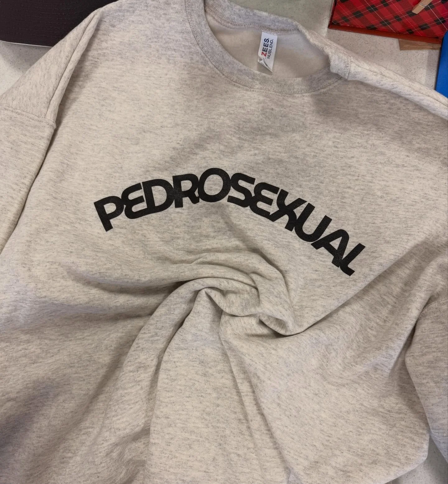 We all have feelings for @pascalispunk , right??? 😍 #screenprinting #kansascity #pedropascal
