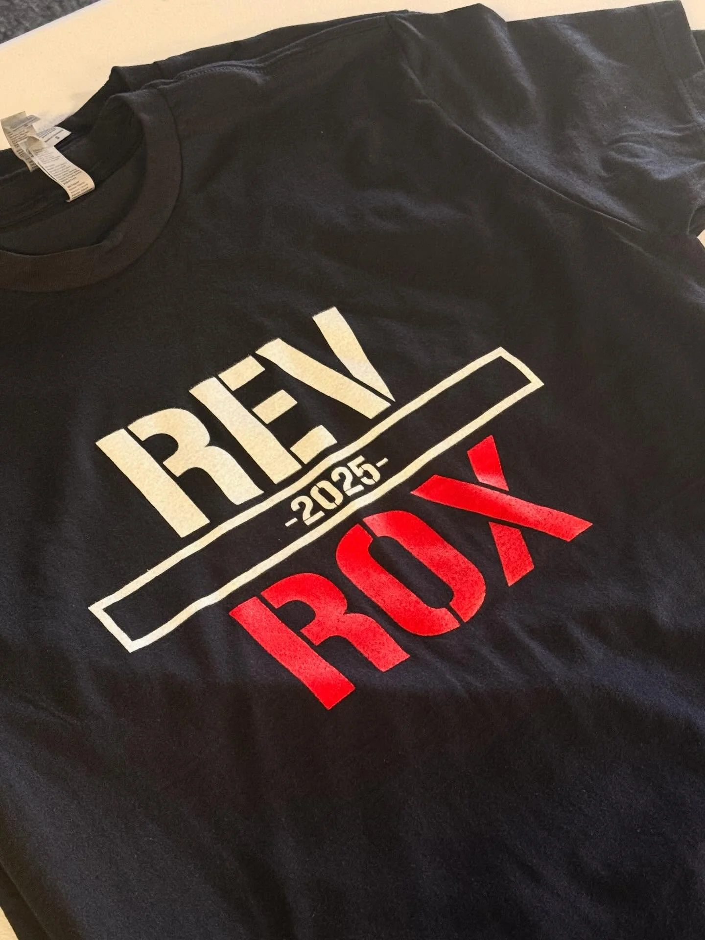 @revgym_fightuniversity hosts RevRox - an event to help their #Hyrox Athletes prep! Thanks for the trust! #screenprinting #kansascity #shoplocalkc