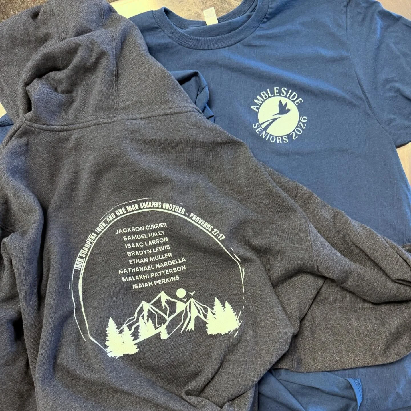 senior szn! Had fun creating these for a colorado high school! Thanks for the trust :) #kansascity #screenprinting #shoplocalkc #seniors2026