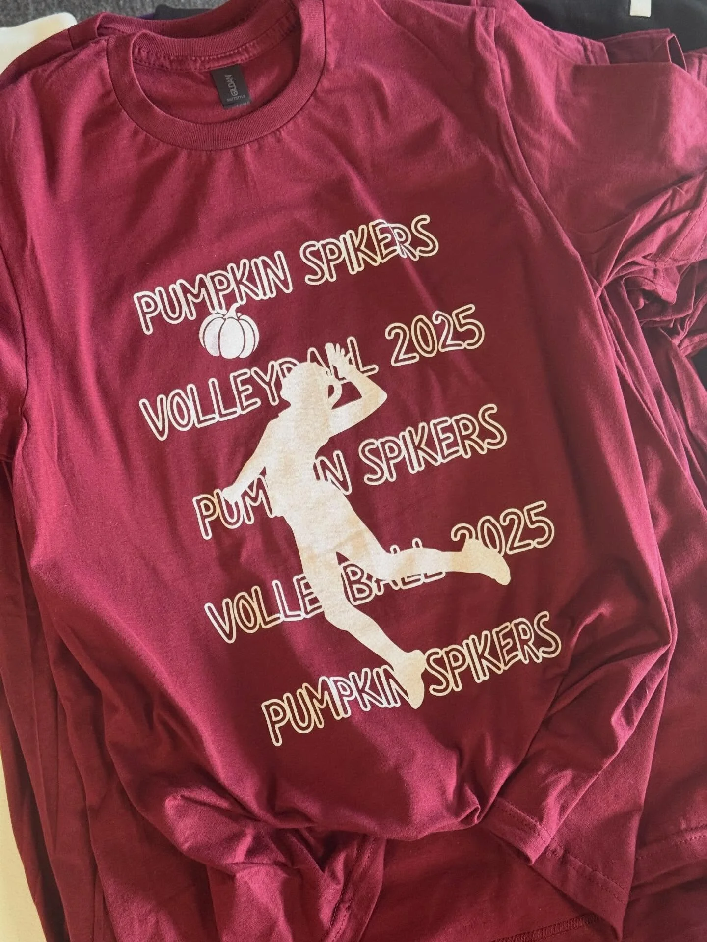 Last Fall Volleyball! #volleyball #screenprinting #kansascity #shoplocalkc @jcprdparks