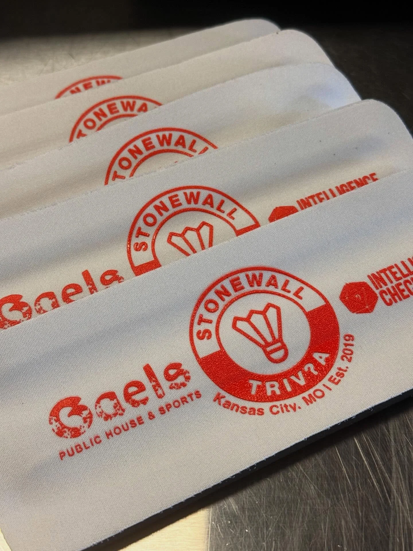 Had a blast creating slap koozies for @stonewallsportskc ! It&rsquo;s always fun to grab some fresh gear that doesn&rsquo;t require a specific size. Thanks for the trust! #kansascity #screenprinting #shoplocalkc