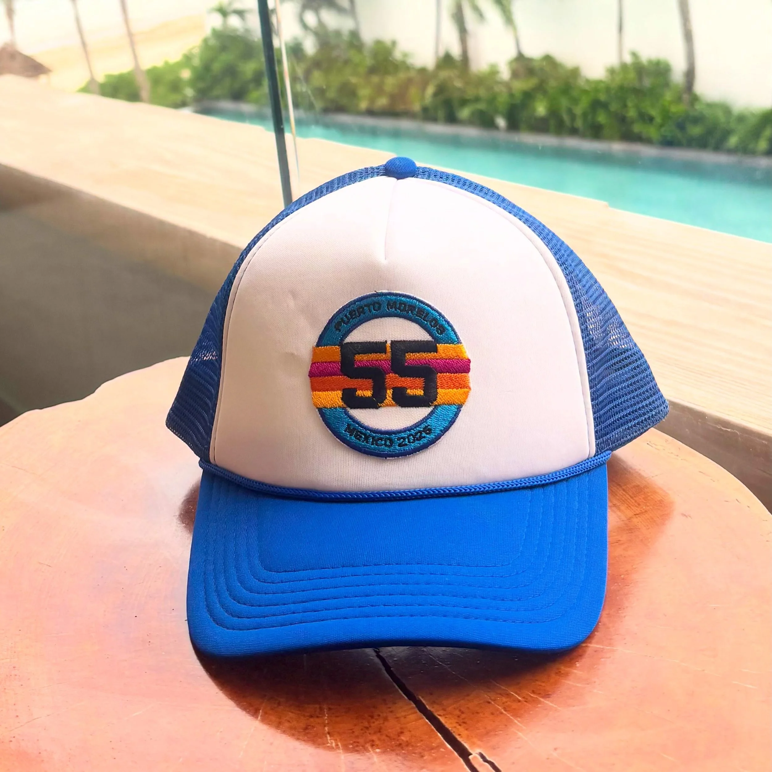 Everyone needs custom birthday hats for turning 55! &bull;&bull; #ricoma #embroidery #kansascity