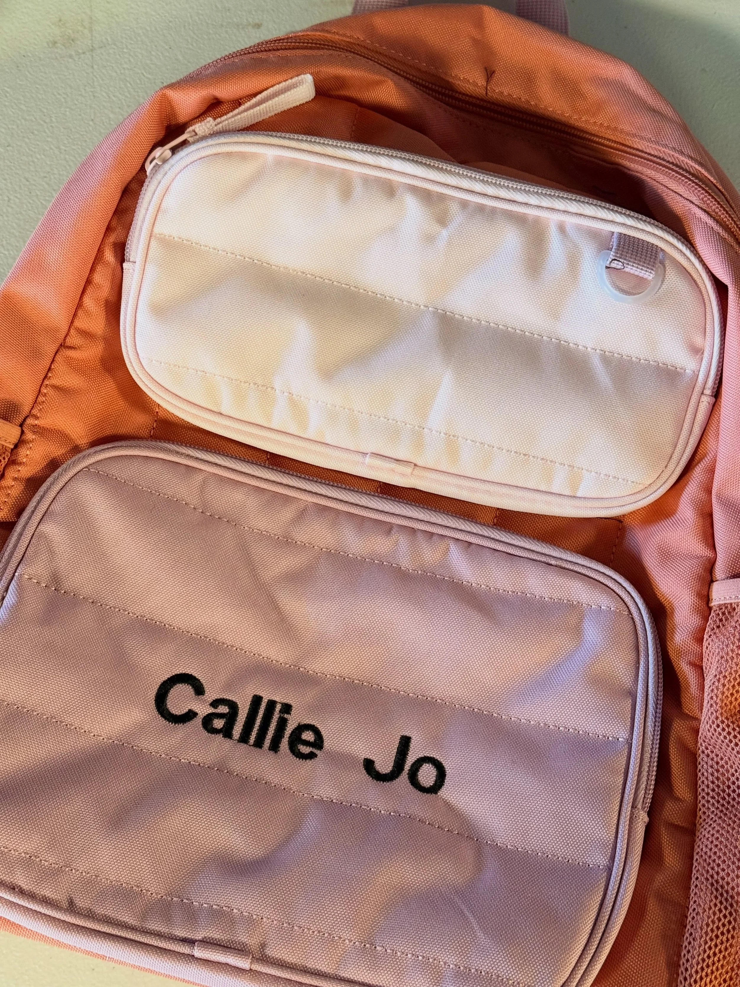 Custom backpacks for the kiddos! Thanks for the trust &bull;&bull;&bull; #embroidery #ricoma #kansascity #shoplocalkc