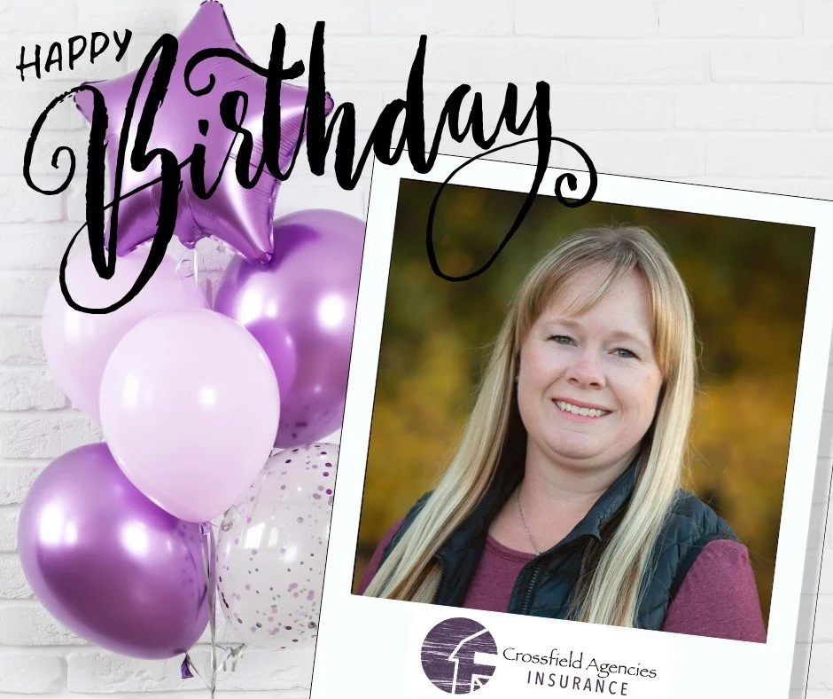 🎉🎂 Happy Birthday, Heather! 🎂🎉

Help us wish a very happy birthday to Heather, our incredible Insurance Broker Manager! We&rsquo;re so grateful for everything she brings to Crossfield Agencies &mdash; from her leadership and calm presence to the 
