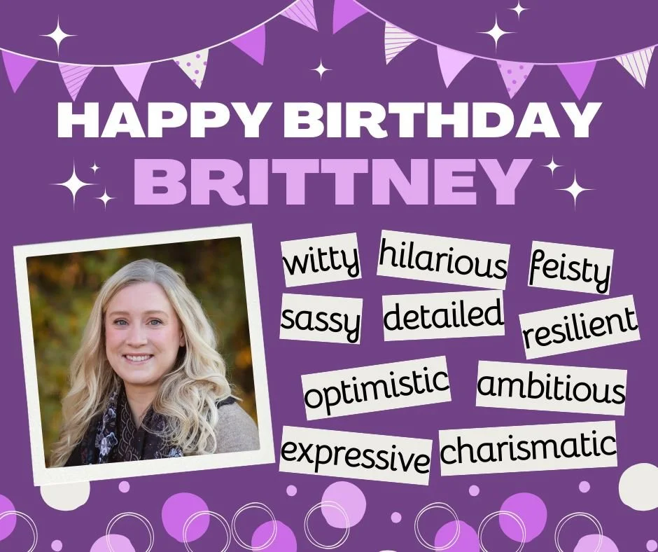🎉 It&rsquo;s Brittney&rsquo;s birthday! 🎉
According to the team, a few words that describe her best are hilarious, resilient, and charismatic.

She brings energy, positivity, and just the right amount of humor to our days &mdash; and no matter what