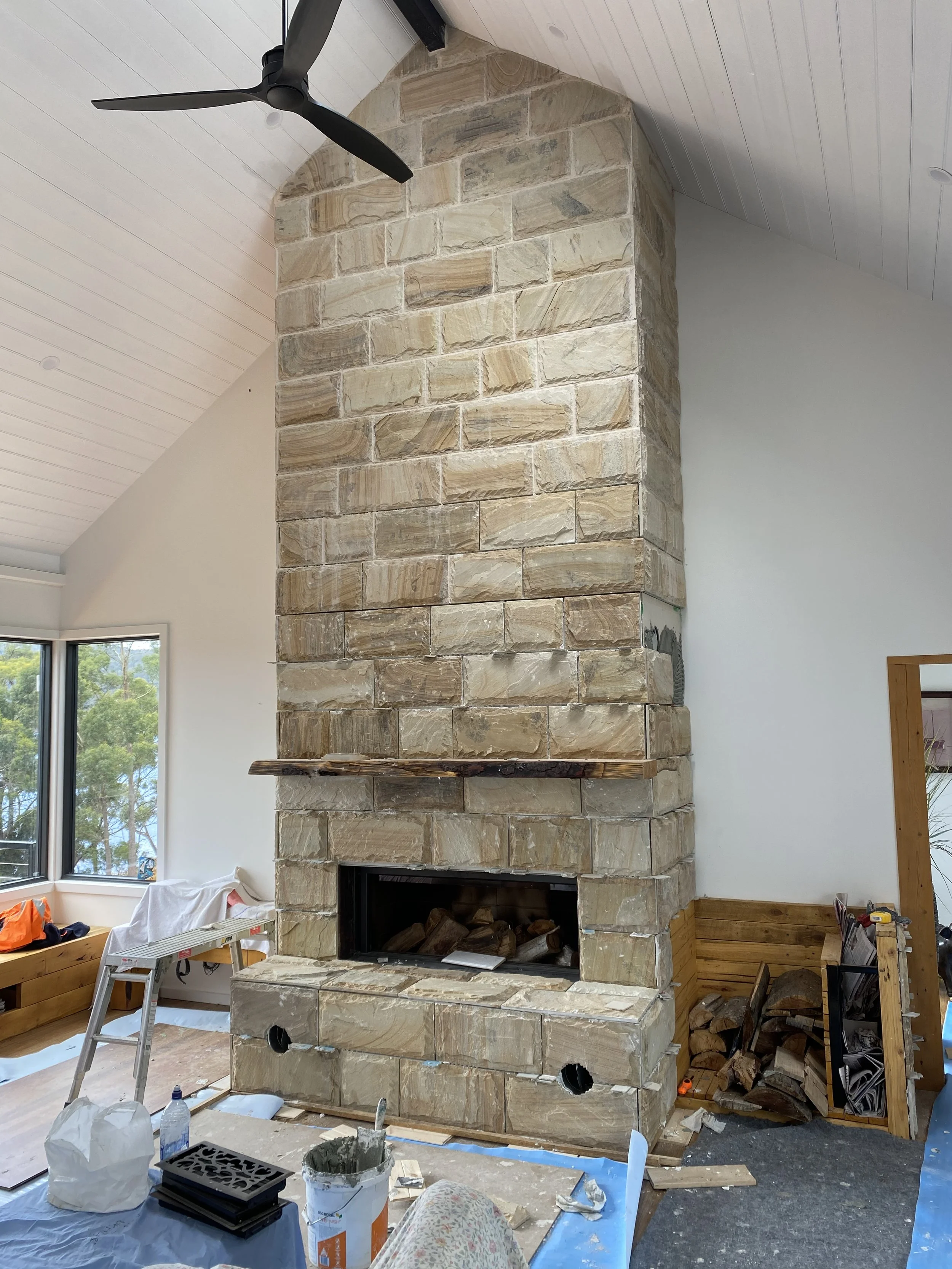 Fireplaces & Stone Walls