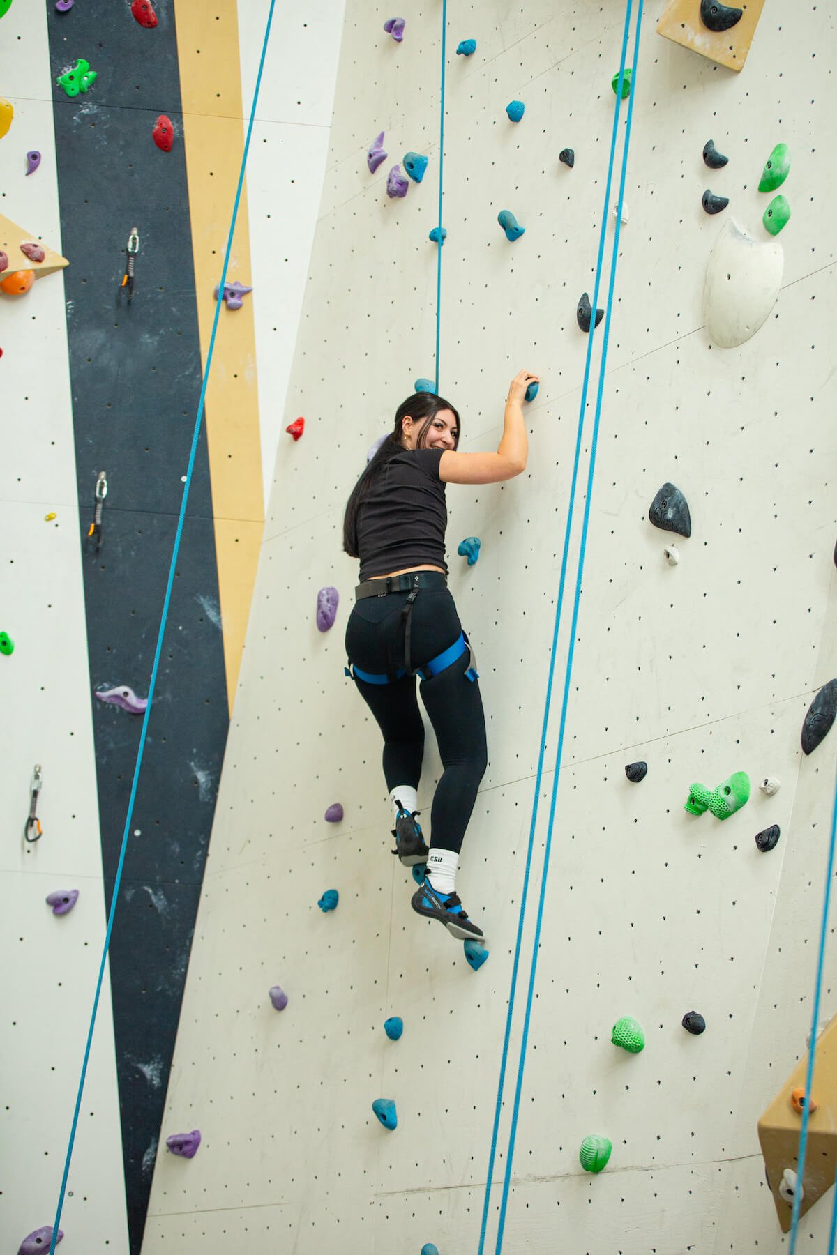 Girl on Rock Climbing Wall _ Westgate Sports & Leisure Centre.jpg