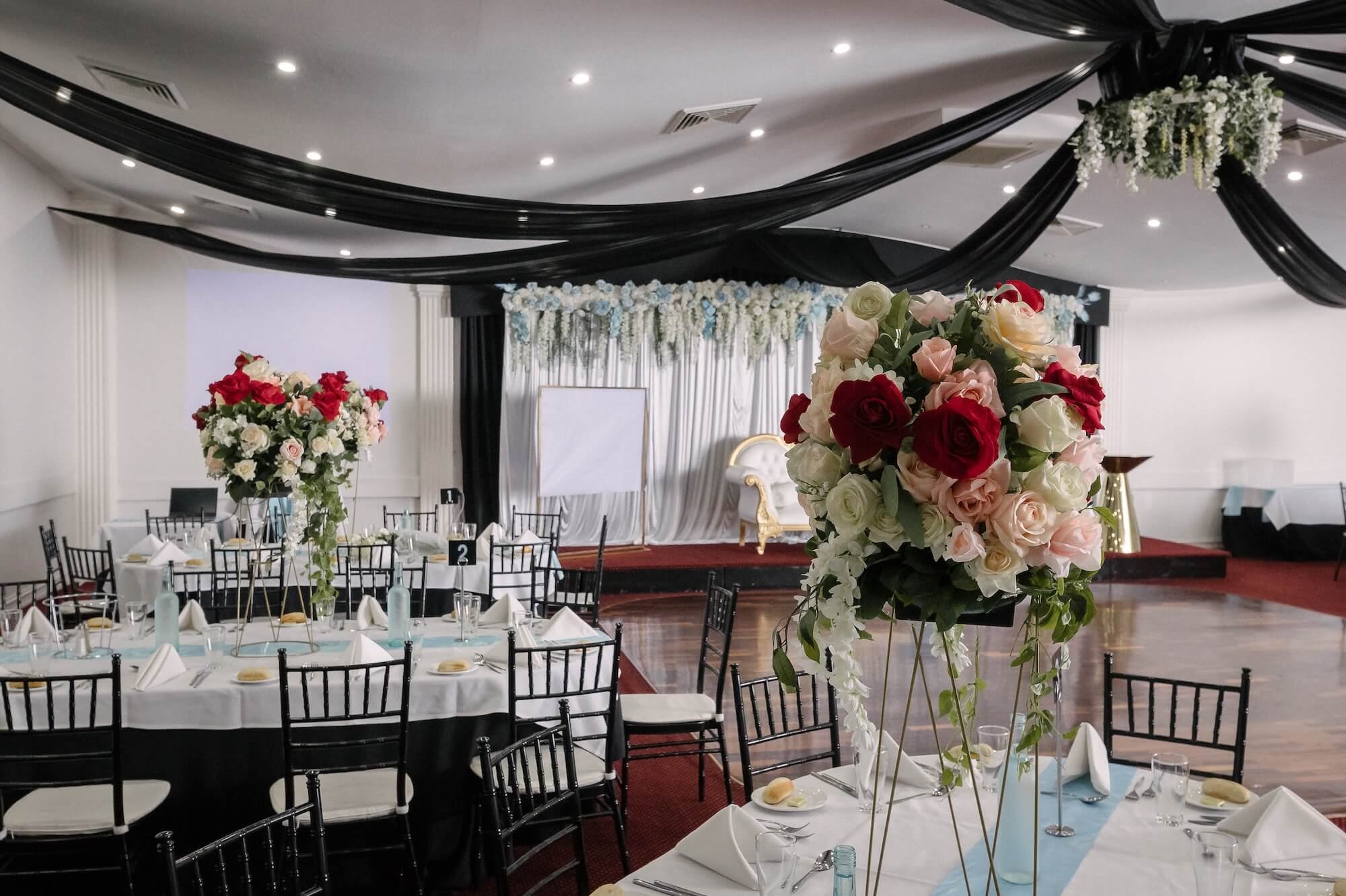 Wedding Flowers on Table | Grandstar Reception.jpg