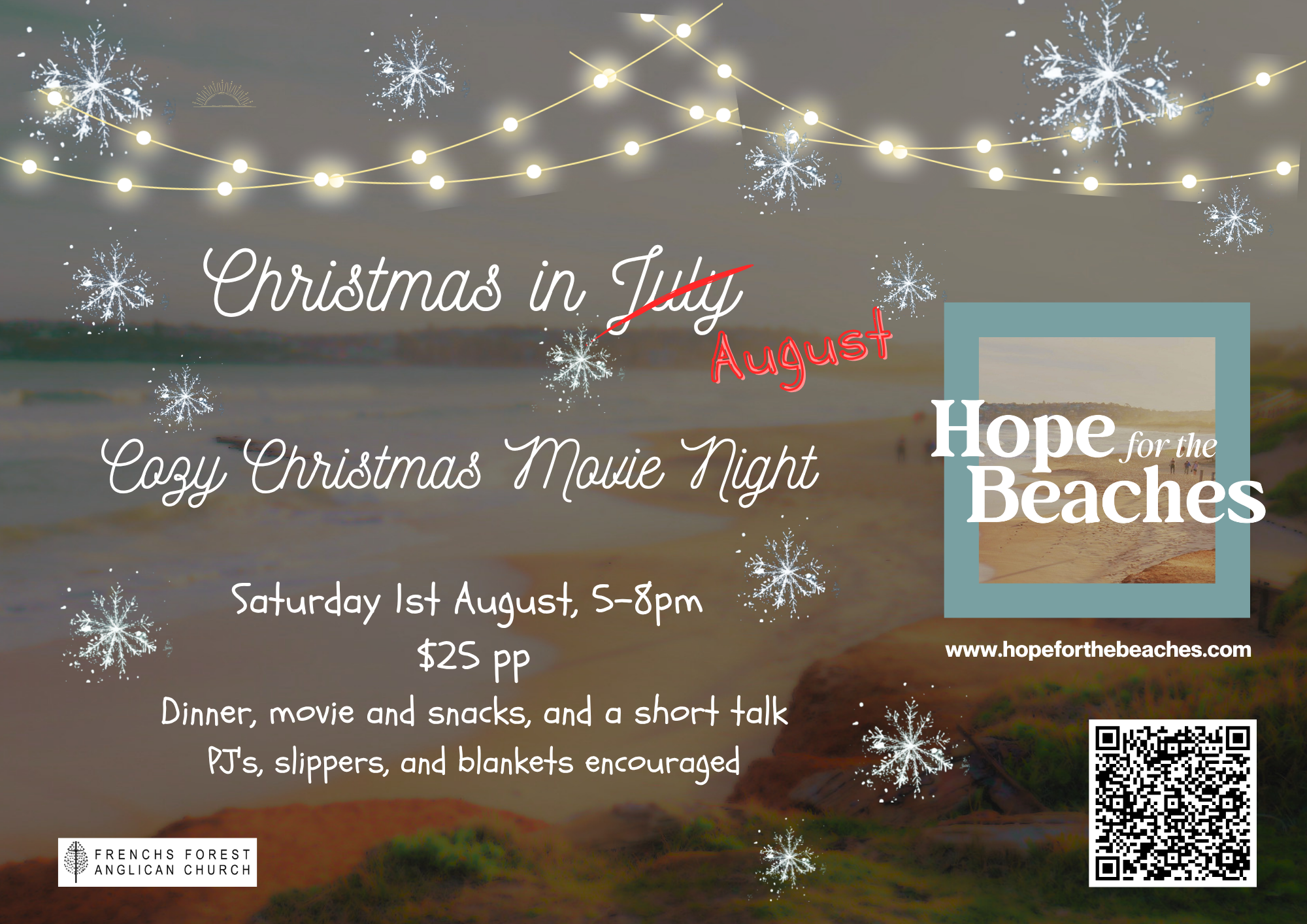 Hope that Extends beyond Christmas - A Women's Event, Christmas in...August