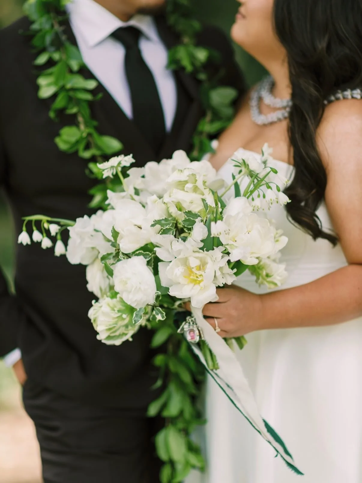 One of my favorite parts of doing florals, specifically for weddings, is getting to know some amazing people and bringing their vision to life. 
This was such a special wedding, not only did I talk to the bride for over a year but also got to take he