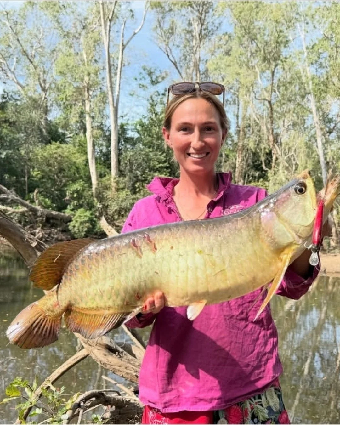 Is a PB on the second cast skill... or pure luck? 👀😆

Sam landed this cracking PB Saratoga on cast number two.

Meanwhile, the rest of us are over here making 437 casts, changing lures six times and questioning every life decision that led us to th