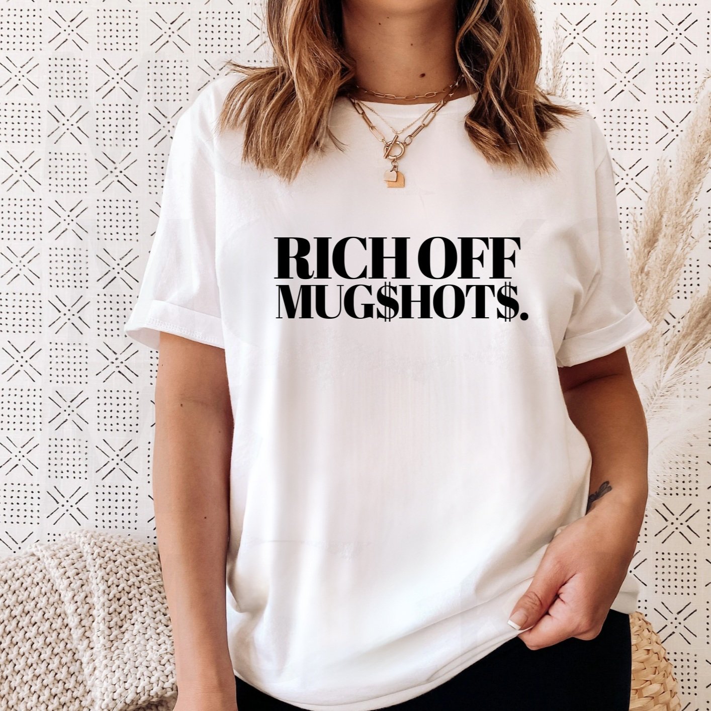 Rich Off Mugshots Tee