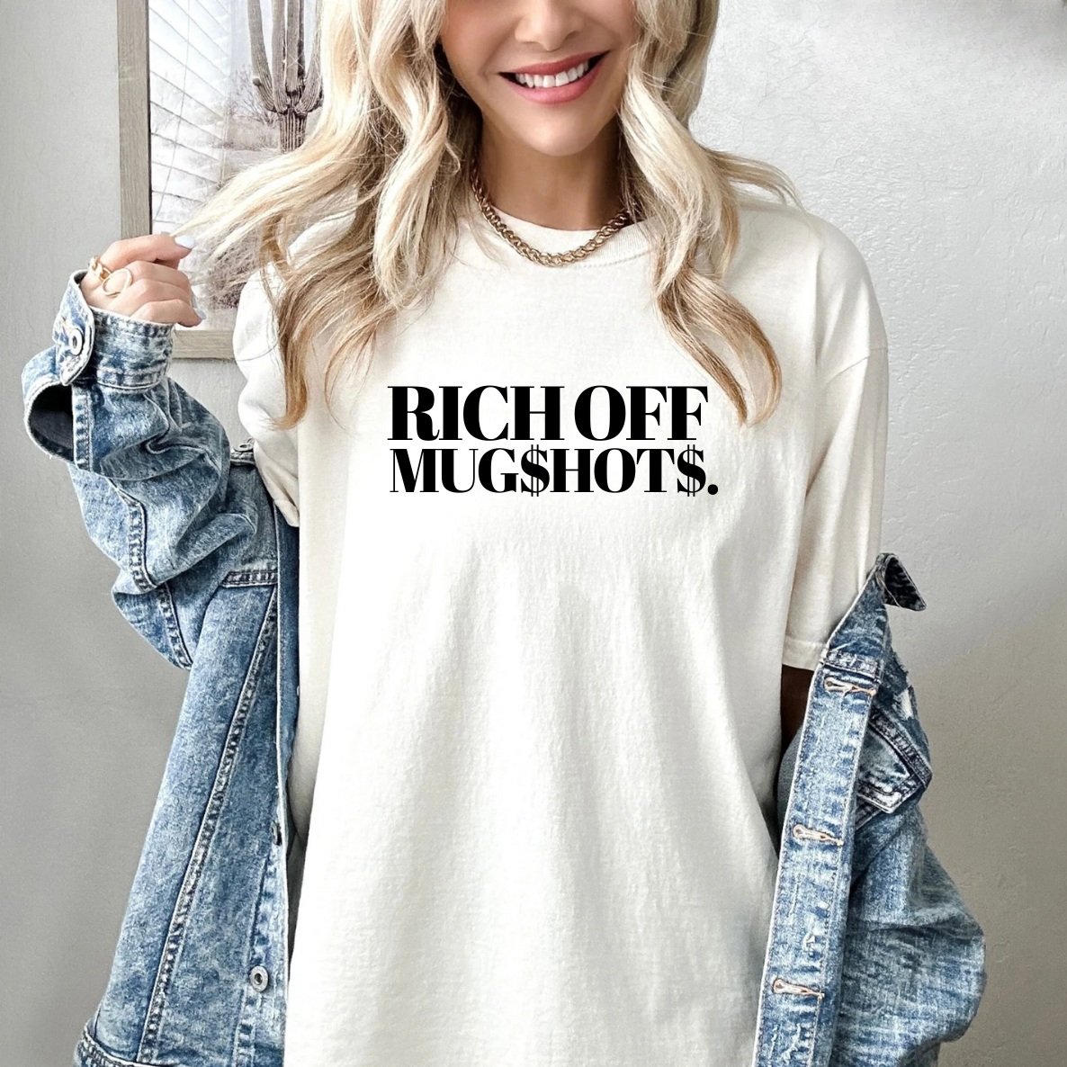 Rich Off Mugshots Tee