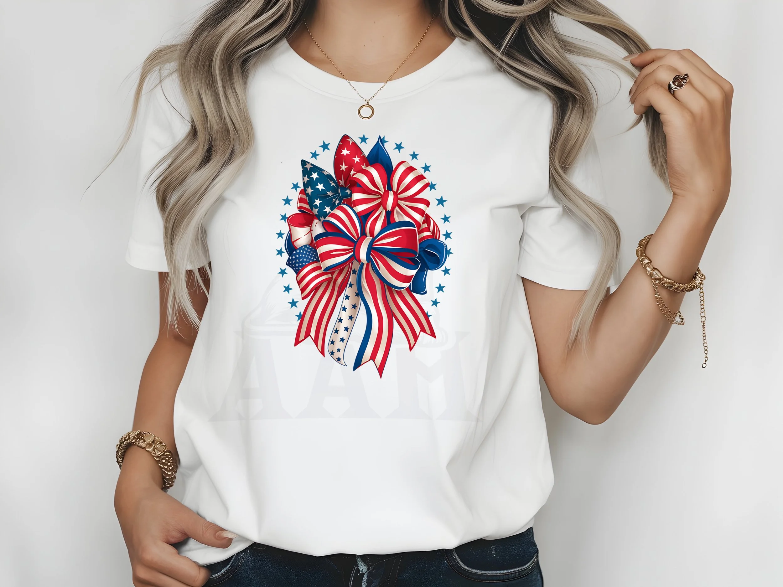4th July Bows shirt (Copy)